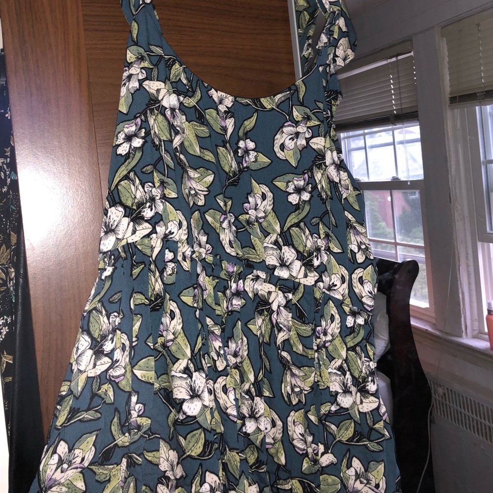 Free People floral mini dress